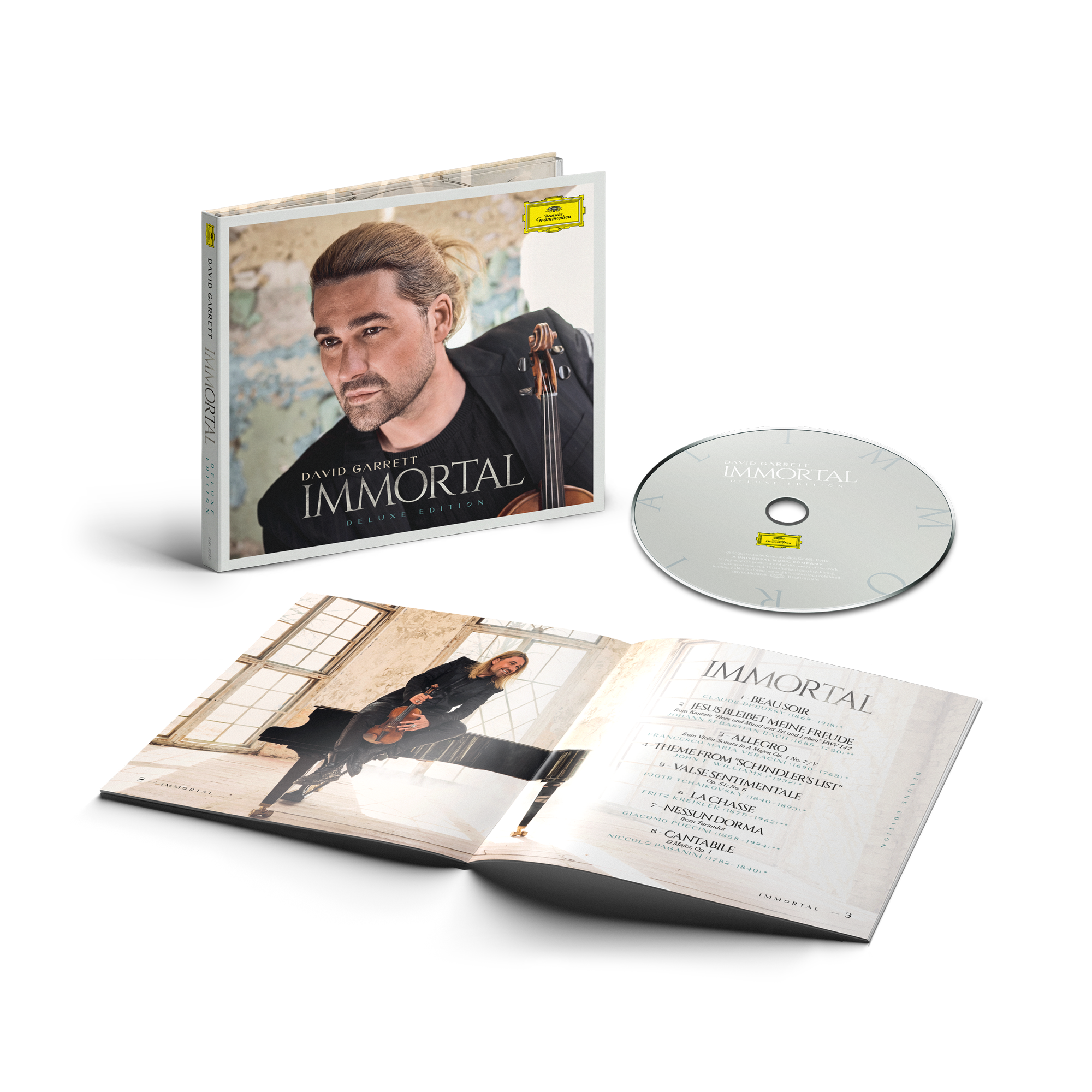 David Garrett Immortal CD Deluxe 451434