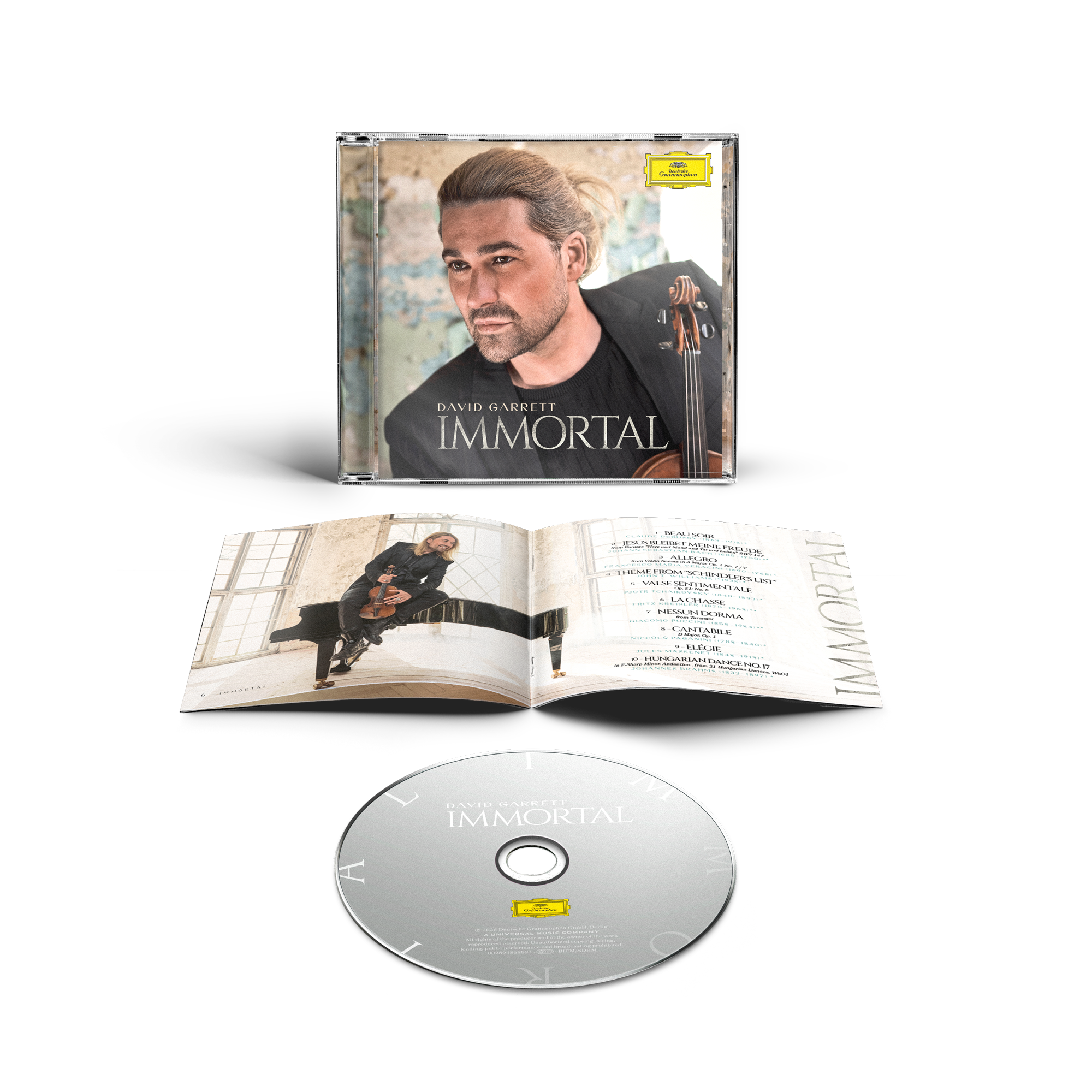 David Garrett Immortal CD 451386
